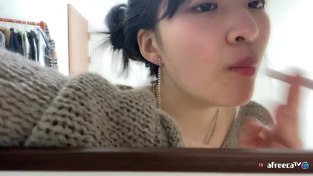 존예녀 겨울이 아프리카 방송 1일차 (10)