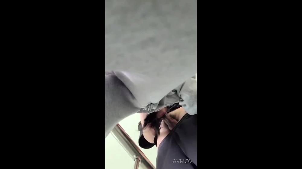 계단 간단녀 대물남 얼공 (3)