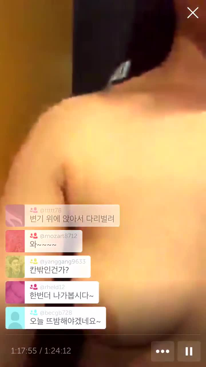 알몸 엘베녀 ara_zzi (5)