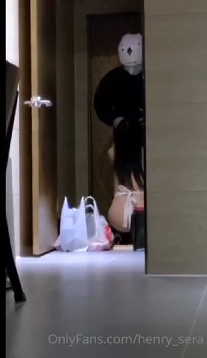 추운날씨에 수고하시는 배달맨 립서비스