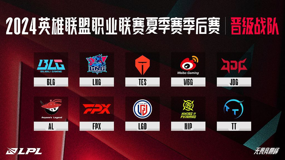 LPL 서머 플레이오프 대진표 -cboard