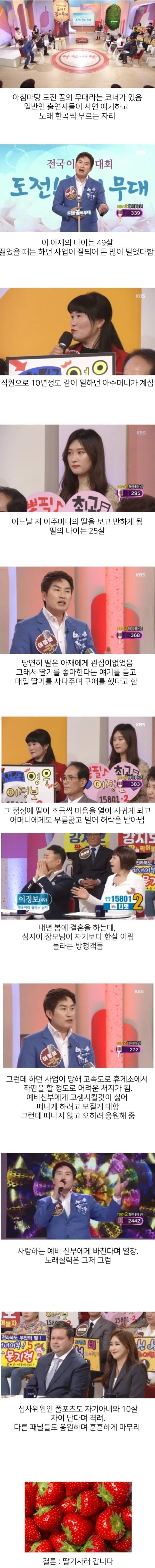 24살 어린 아내와 결혼하는 아침마당 출연자