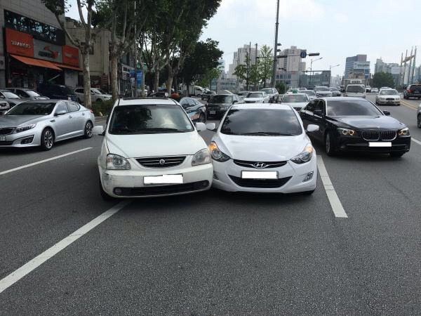 자외선이 싫었던 여사님