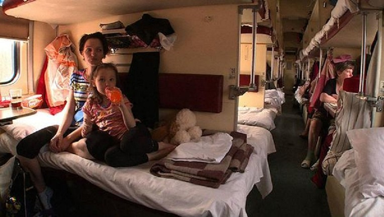 시베리아 횡단열차 3등석