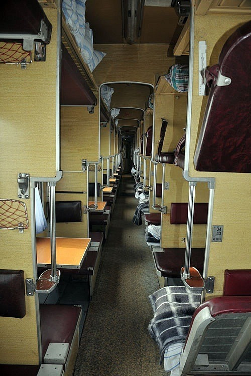 시베리아 횡단열차 3등석