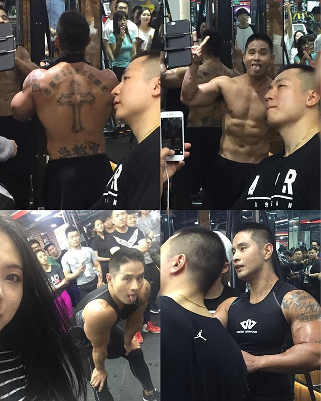 스티브 몸매 자랑