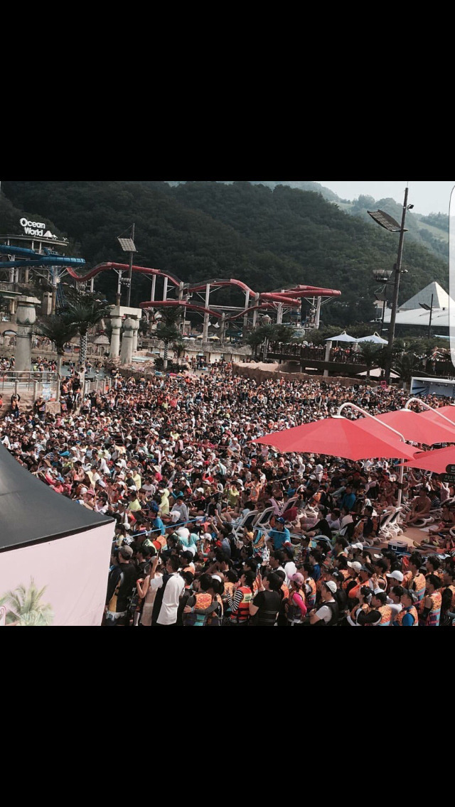 주말 워터파크 상황