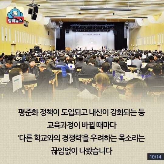 시험이 시작되는 순간