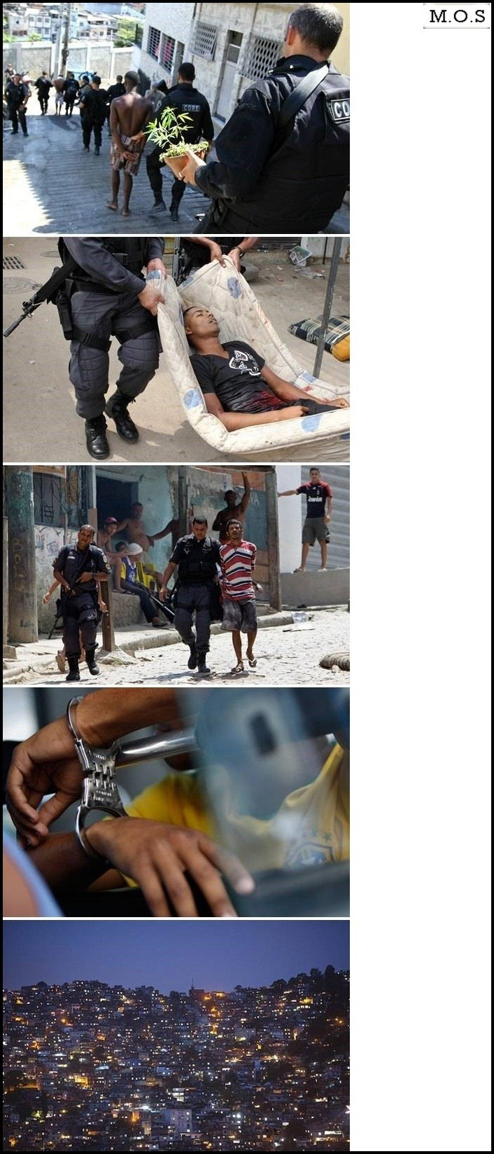 브라질 특수요원들의 험난한 일상