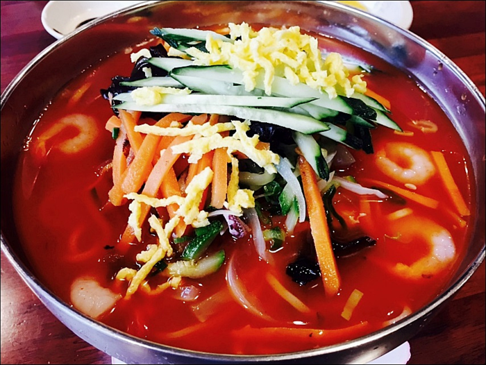 요즘 땡기는 냉짬뽕