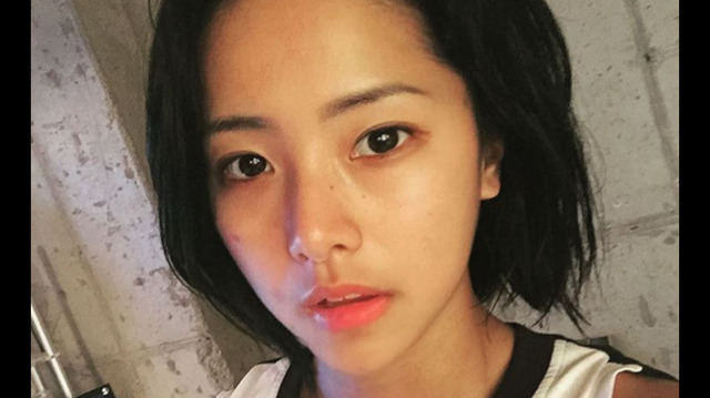 훈련 중인 송가연