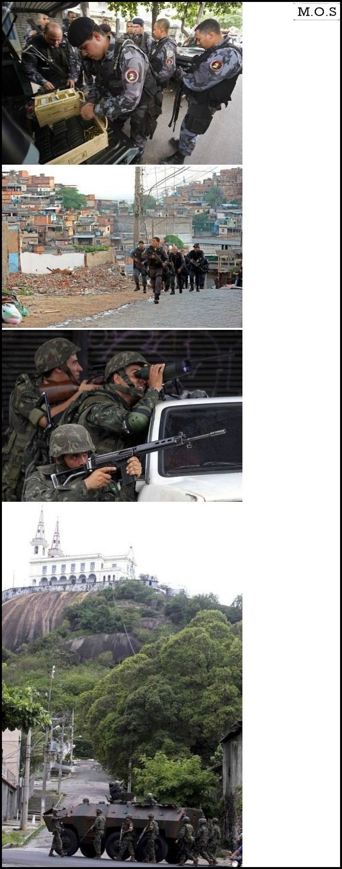 브라질 특수요원들의 험난한 일상