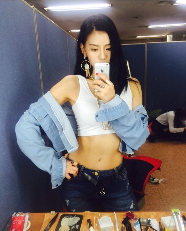 도발적인 처자