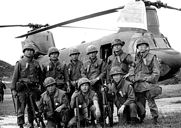 월남전 참전 병사 평균