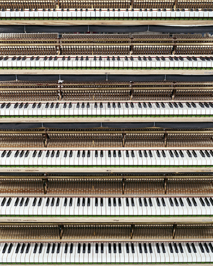 그랜드 피아노가 만들어지는 과정