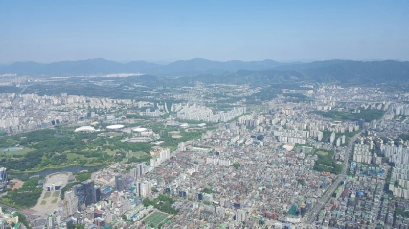 롯데월드타워의 전망