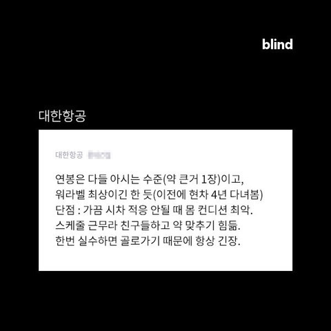 비행기 기장의 삶