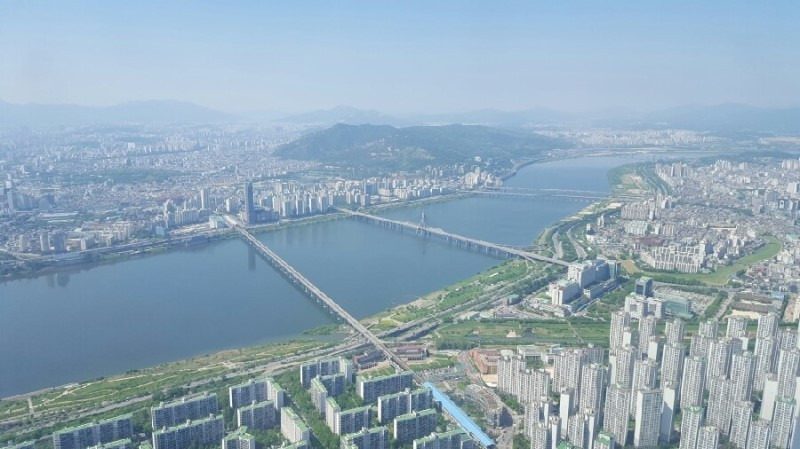 롯데월드타워의 전망