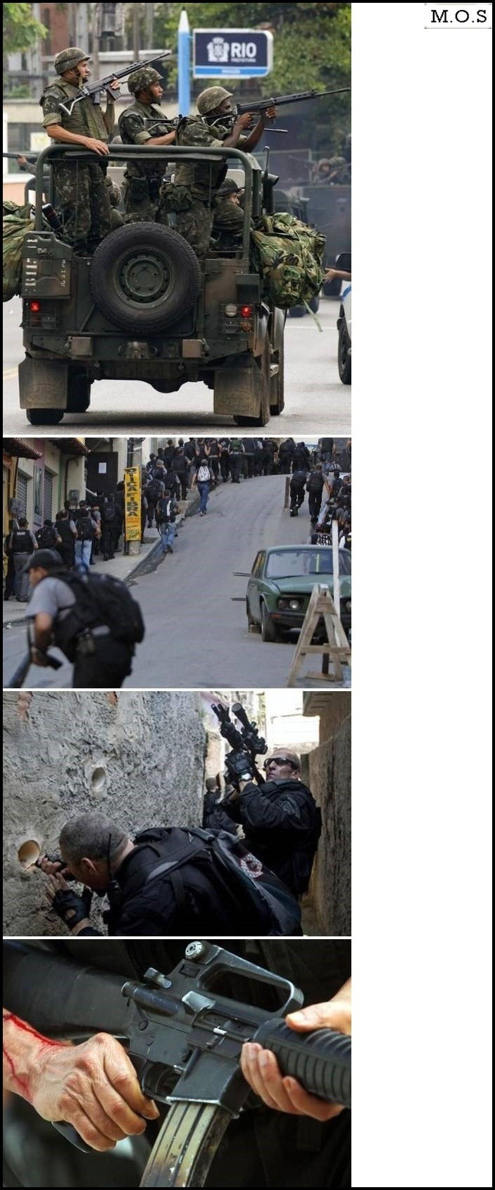 브라질 특수요원들의 험난한 일상