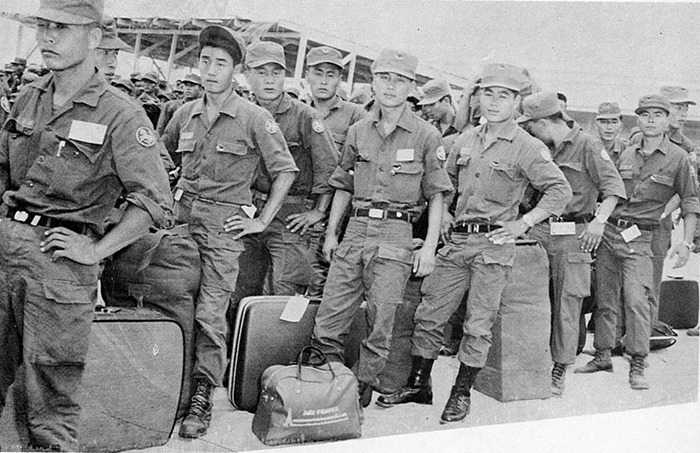 월남전 참전 병사 평균