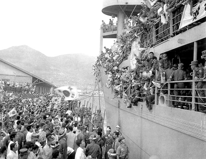 월남전 참전 병사 평균