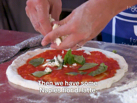 4유로짜리 나폴리 피자