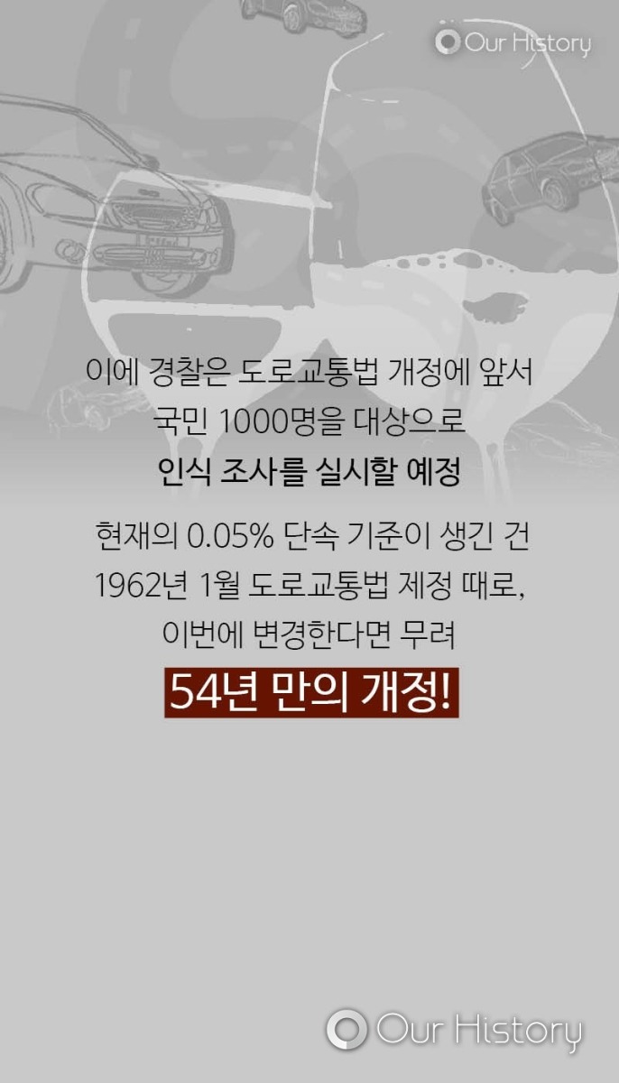 소주 한 잔은 괜찮다고?