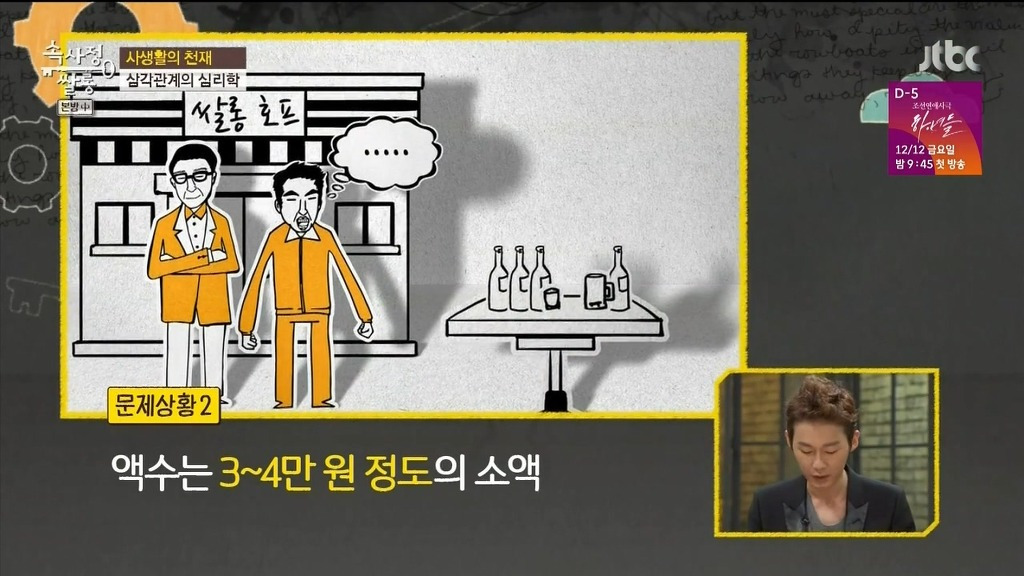 난처한 삼각관계