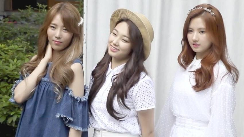 보정 없는 구구단 멤버 사진