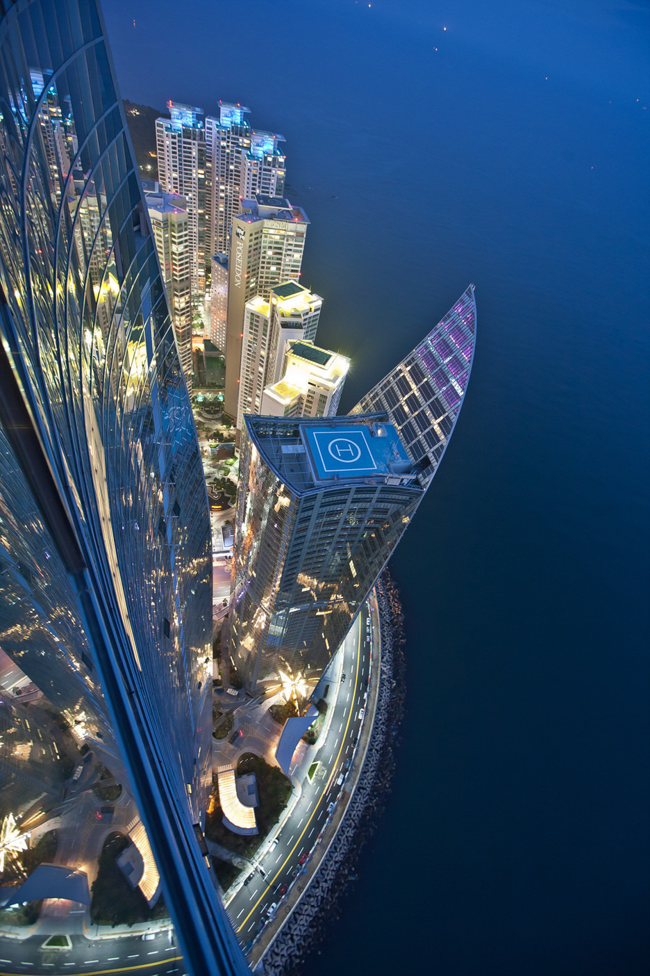 부산 아파트의 조망