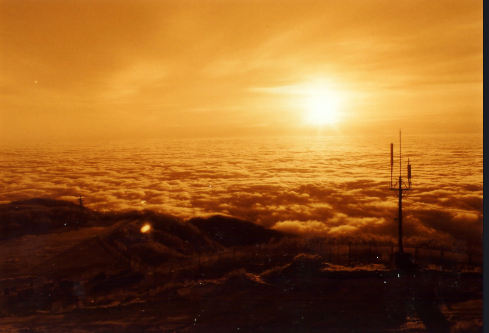 공군가면 볼수 있는 풍경.