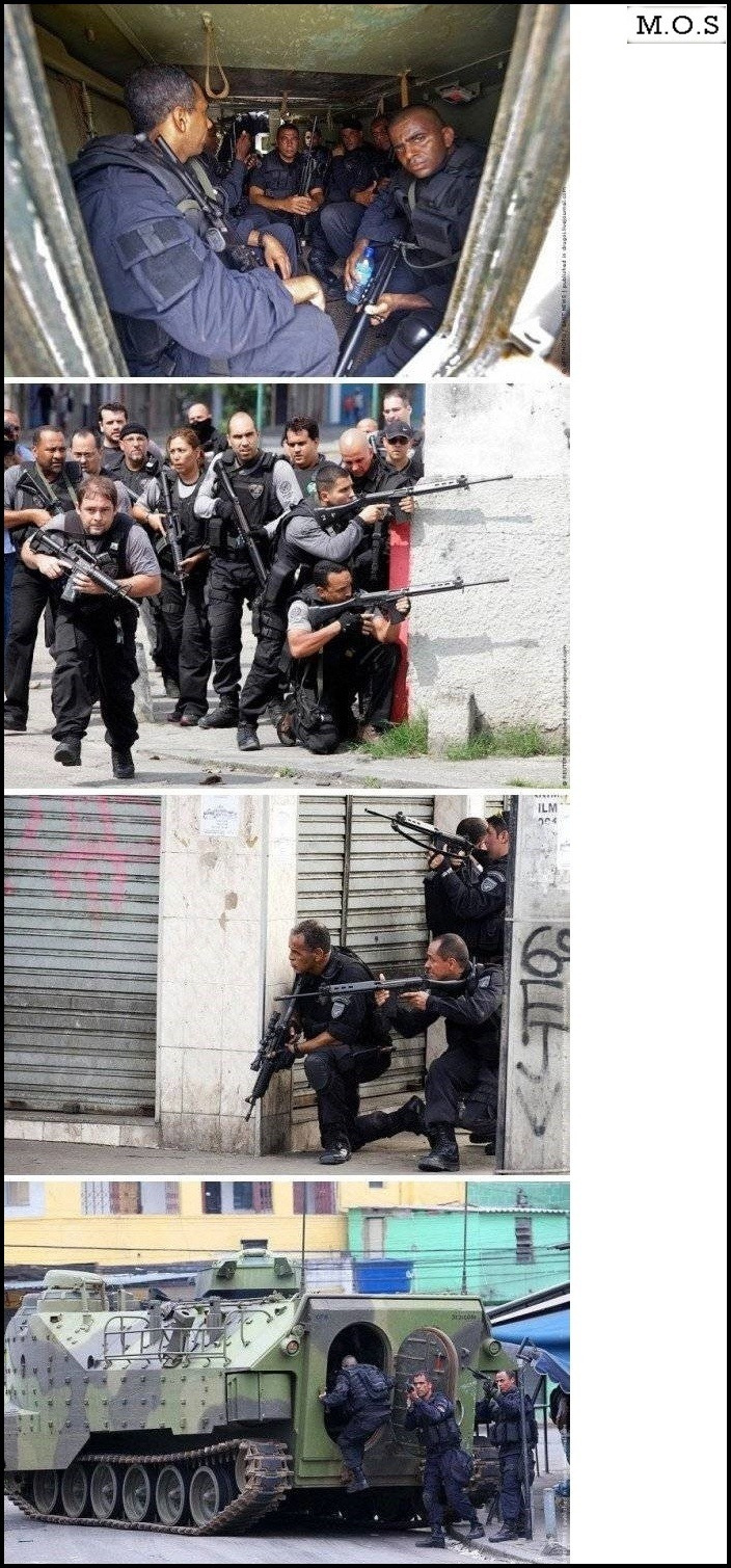 브라질 특수요원들의 험난한 일상