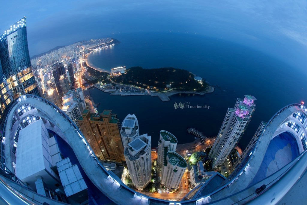 부산 아파트의 조망