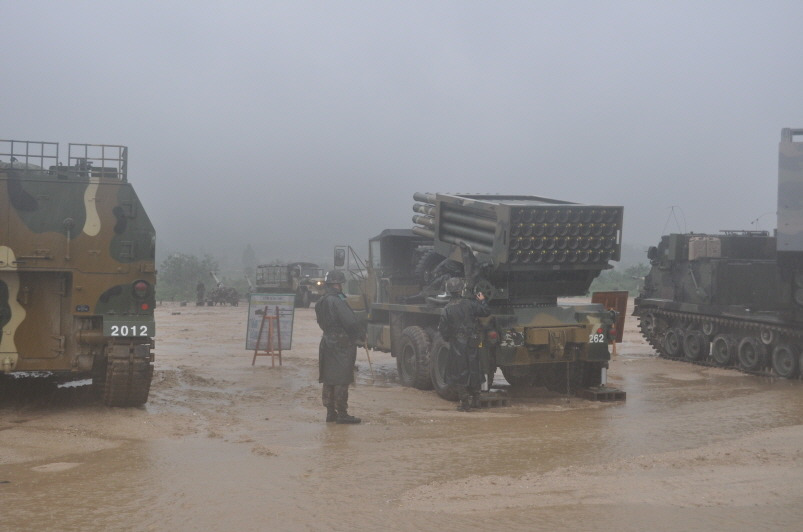 장마 속 방열 훈련