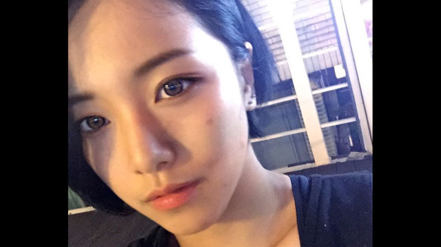 훈련 중인 송가연