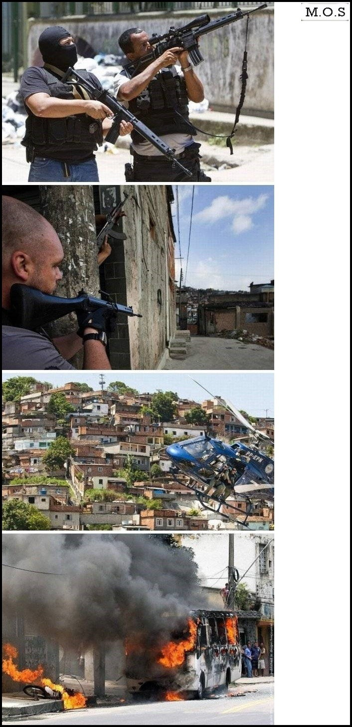 브라질 특수요원들의 험난한 일상