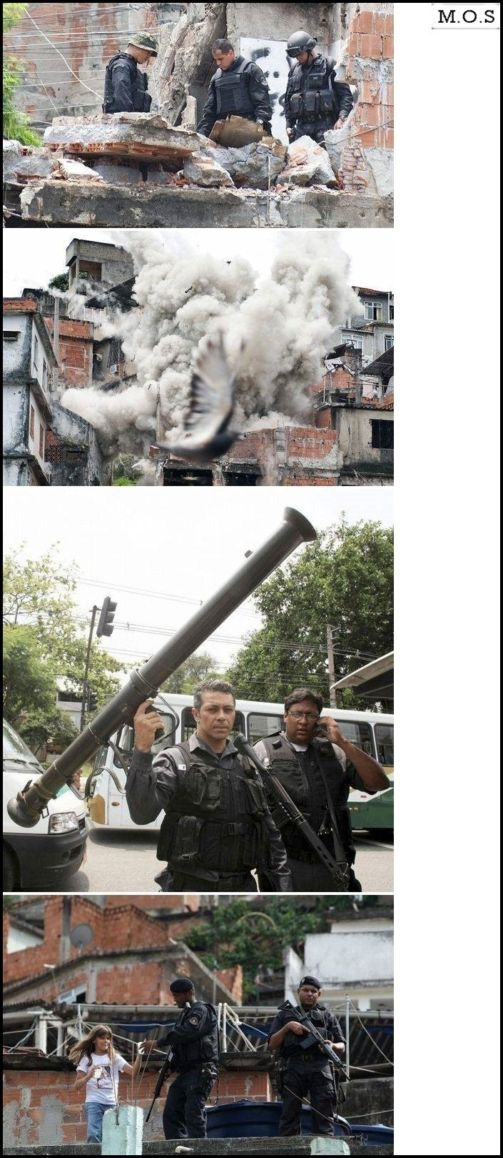 브라질 특수요원들의 험난한 일상