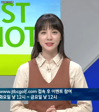 김민아 아나운서 JTBC 골프매거진