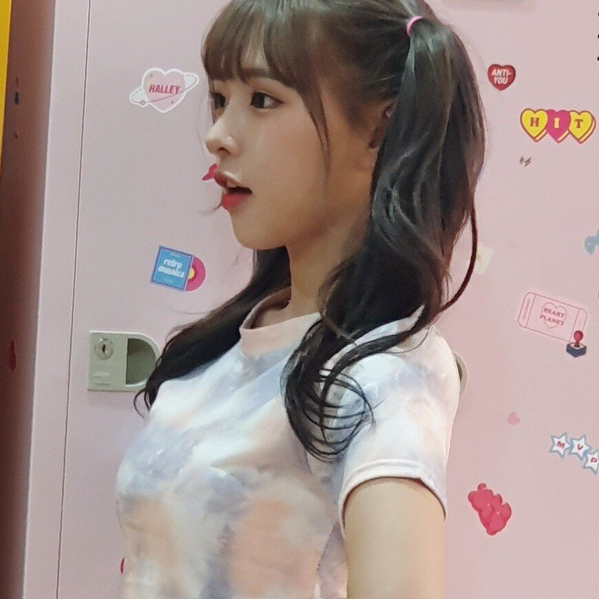 프로필 사진 촬영하는 스트리머 잼미.jpgif 
