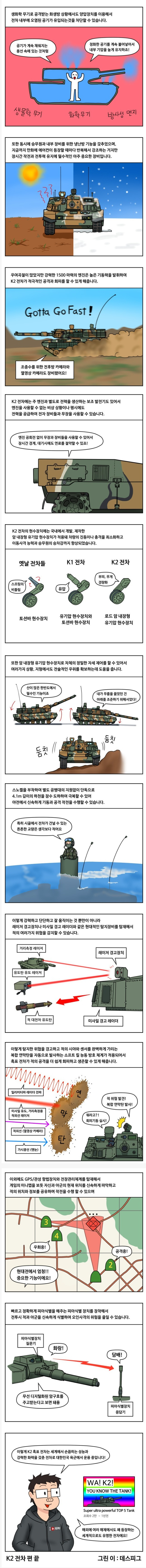  K2 흑표 전차의 위엄