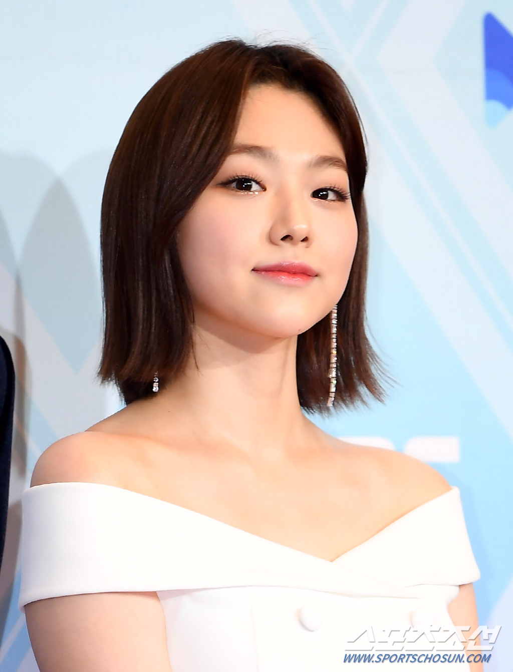 2019 MBC 연예대상 강미나 하얀 드레스