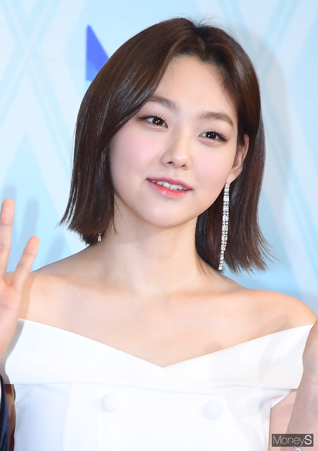 2019 MBC 연예대상 강미나 하얀 드레스