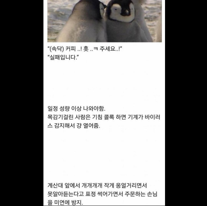 카페 알바생이 간절히 바라는 2가지 물건