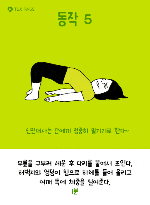 대사량 높이는 운동 5가지