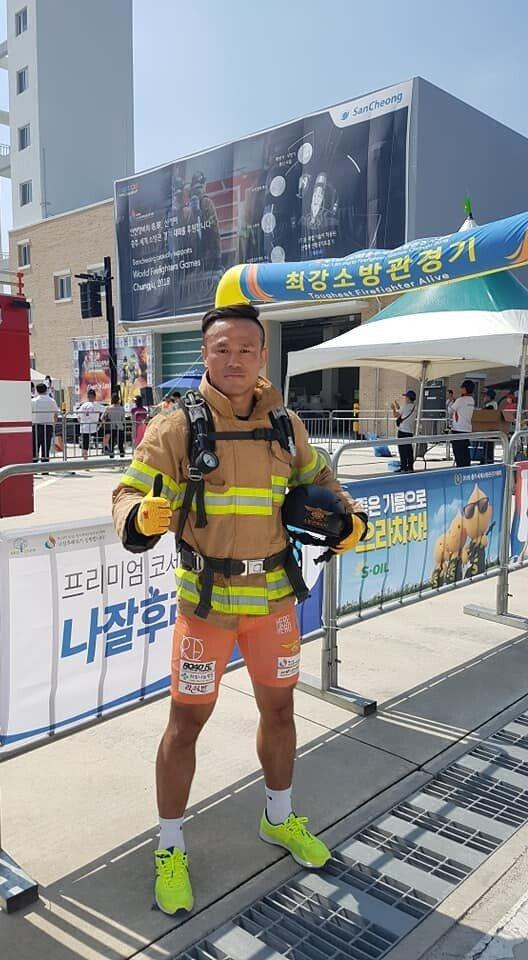 소방관이 취미로 격투기 대회 나가는 이유