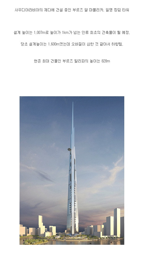 인류 역사상 최대 건축물이 될 예정
