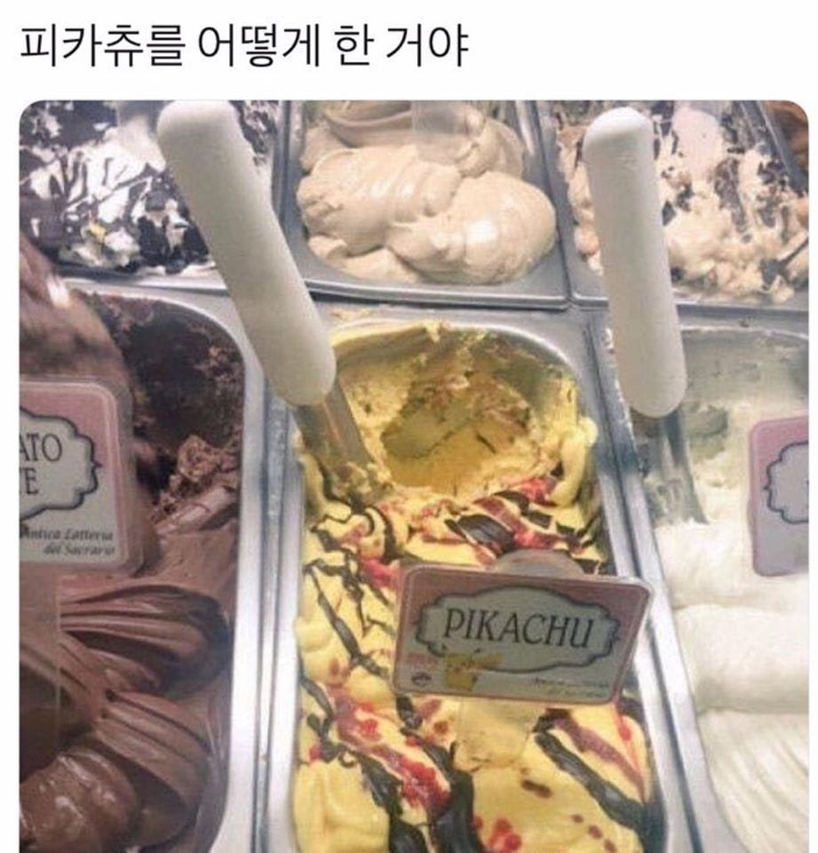  갈아만든 피카츄