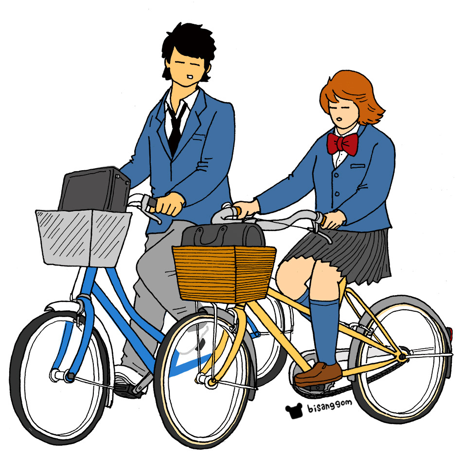 자전거 2인 불법