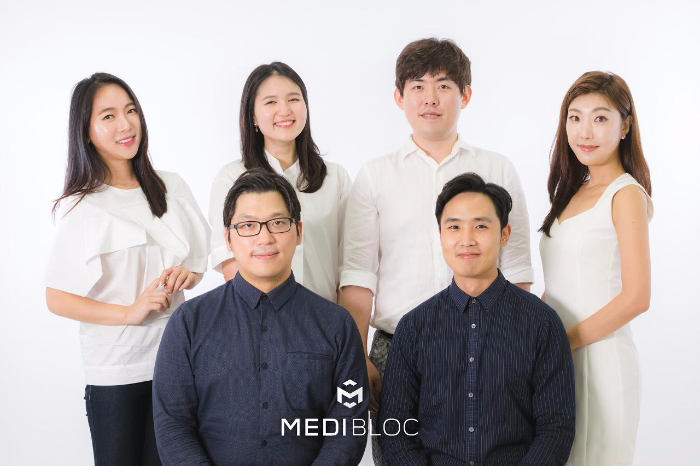 메디블록 팀원 단체사진