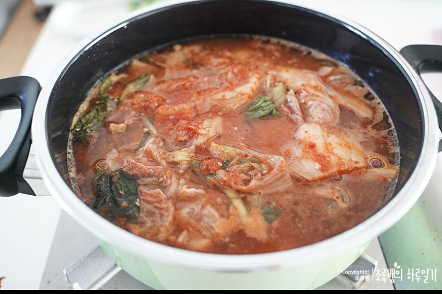 백종원 김치찌개 맛있게 만드는 방법